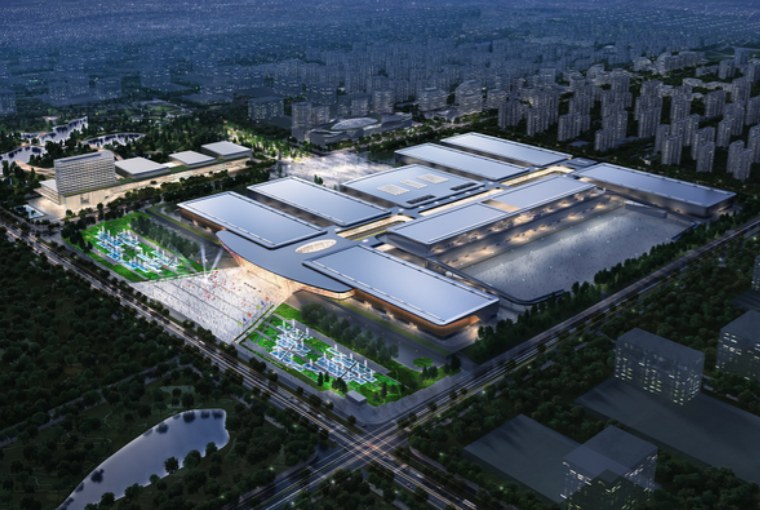 China International Exhibition Center (Chaoyang Hall) Intrduction - Axhibits